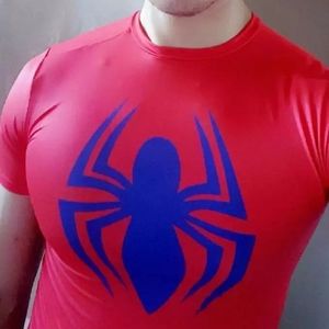 UA Spiderman Marvel Compression shirt